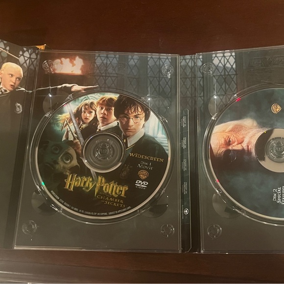 Harry Potter DVD 3-Movie Set Sorcerer’s Stone, Chamber of Secrets, Prisoner - Picture 9 of 16